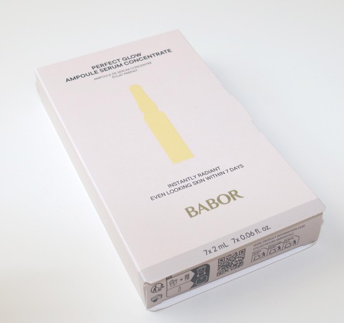 Babor perfect glow ampoule - babor,