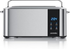 Edelstahl Toaster Langschlitz