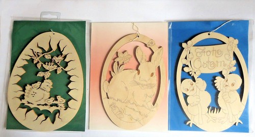Fensterbild aus holz ostern - fensterbild,