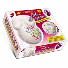 3D Babybauch Gipsabdruck Set