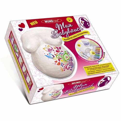 Babybauch gipsabdruck set - gipsabdruck,