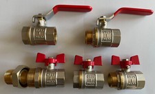 Kugelhahn 1 Zoll Wasserhahn Absperrhahn 1"  33 mm Absperrventil Wasser Hahn