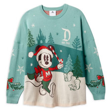 Disney Store-Vintage Christmas Kollektion-Micky Maus Weihnachtspullover, Gr. S