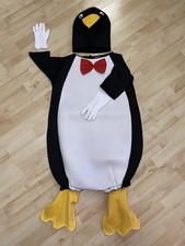 Kinder Karneval  Kostüm 🐧 Pinguin 🐧Tier Anzug mit Zubehör Gr. 110-122 