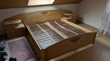 Doppelbett massiv buche - massiv,