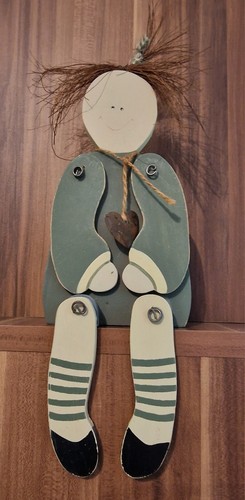 Kantenhocker holzpuppe - kantenhocker,