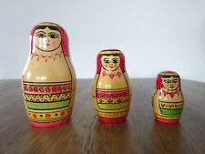 Sammlerpuppe Vintage Matruschka Steckpuppe Gebrauchsspuren Bastler! (9894)