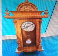 Wanduhr/Regulator Eiche