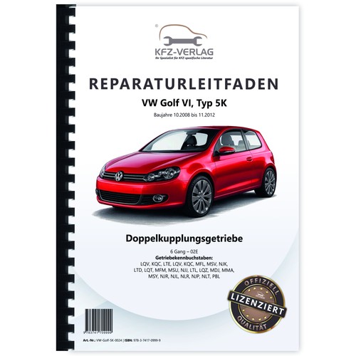 Golf typ 2008 2012 - vw, 6