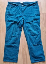Damen Jeans, Stretch, Petrol, Gr. 48 von Bonita