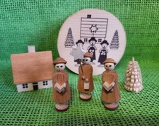Spanschachtel Kurrende**Miniaturen aus Holz echt Erzgebirge**NEU