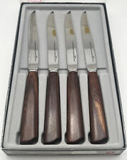 Zwilling 4 Sterne Steakset Messer - Edelstahl/ rostfrei - Holzgriff - Unbenutzt