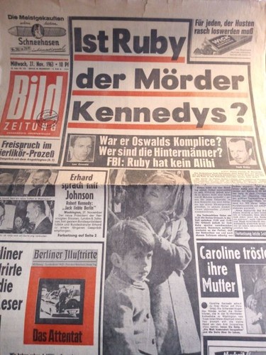 Bild zeitung vom november - bild,
