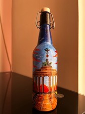 Handbemalte Flasche