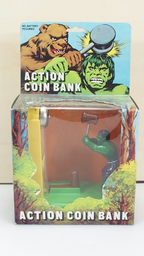 Spardose action coin bank 60er - spardose,