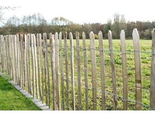 Englischer Staketenzaun Kastanie - Länge 5 Meter