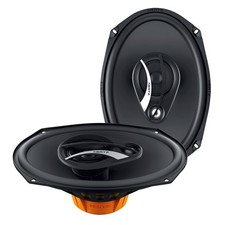 HERTZ Front/Heck Auto Lautsprecher Set Oval für JEEP Renegade ab 2014