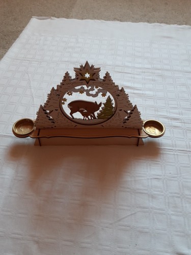 Kerzenhalter weihnachtsbogen - kerzenhalter,
