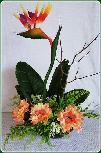 Blumenarrangement mit - ,