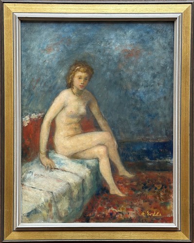 Arthur erdle sitzender akt - arthur, akt"