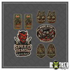 8-teiliges Rockabilly