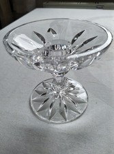 DEKORATIVER KRISTALL-KERZENLEUCHTER , Vintage