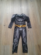 H&M Kinder Halloween Kostüm Overall Batman Gr 116 Karneval Party 