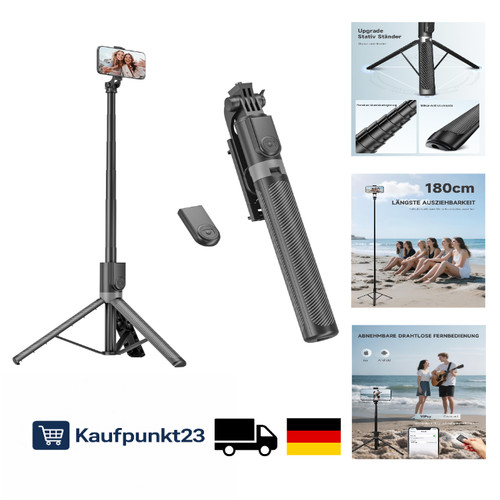 Handy stativ 180cm aluminium - stativ,