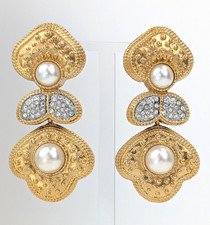 Vintage massive Ohrclips