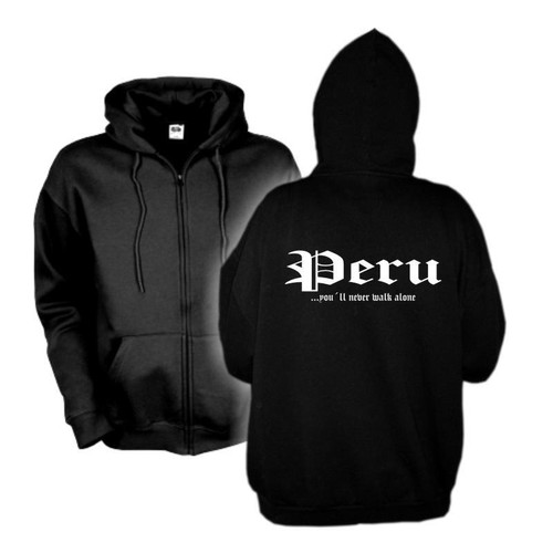 Kapuzenjacke peru never walk - peru,