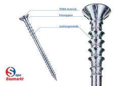 HIB Justierschrauben Distanzschrauben Abstandsschrauben mit Tx Antrieb NEU OVP