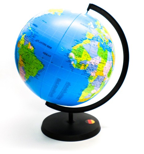 Aufblasbarer globus mit - globus,