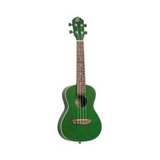 ORTEGA RUFOREST ❘ Konzert-Ukulele ❘ Earth Serie ❘ Okoume ❘ See Thru Green