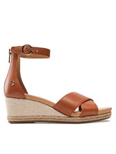 UGG Espadrilles Damen Sandalen Leder-Schuhe Eugenia 1124990 Braun Keilabsatz 37