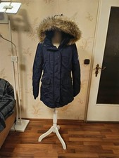 Damen Parka Blau Von Superdry