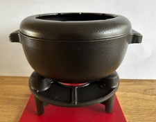 Fondue Set Gusseisen 20 cm