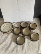 Tuscia Mancioli 6 Suppenschalen mit Untertellern