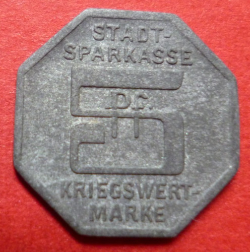 Pfennig kriegswertmarke 1917 - pfennig,