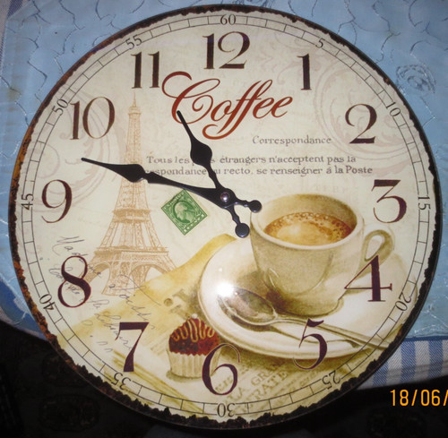 Große wanduhr uhr glas - große,