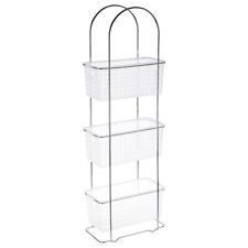 Badregal Standregal Badezimmerregal Ablagekorb Regal Badkorb Organizer 3 Ebenen
