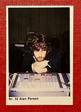 Alan Parson 1980 Sammelbild Nr. 32 Heinerle Star Parade Vintage