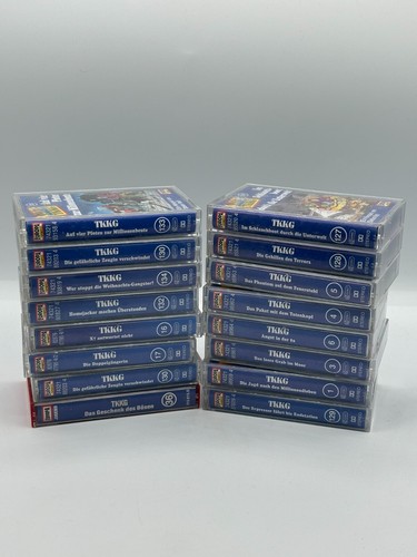15x tkkg kassette sammlung - tkkg, mc