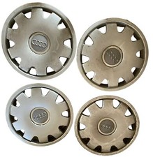 Original Audi 4x Radkappen AUDI A4 8K B8 B81 8E A6 4F Q2 4B0601147C 16 ZOLL