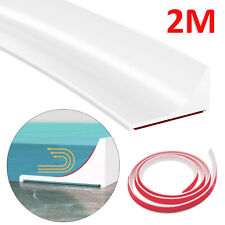 Schwallschutzleiste Dusche Duschwasserstop Silikon Duschschwelle Wassersperre 2M