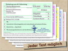 Rezept Einladungskarten zum