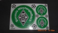 Borussia Mönchengladbach  Aufkleber Sticker Set - 3 Logos Bundesliga Fussball