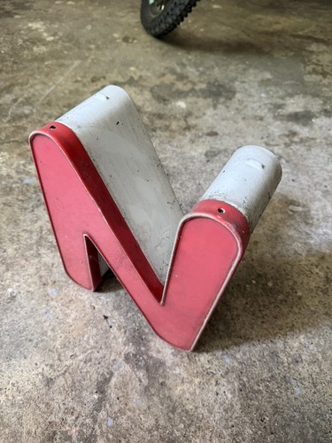 Vintage leuchtbuchstabe - vintage,
