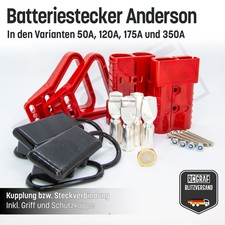 Batterie stecker komplettset - batterie,