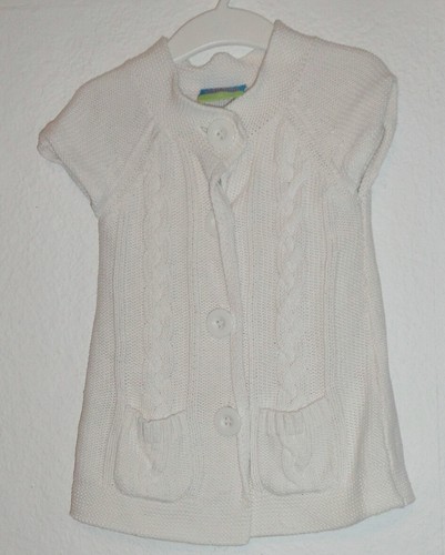 Weiße strickjacke strickkleid - weiße, strickjacke/strickkleid