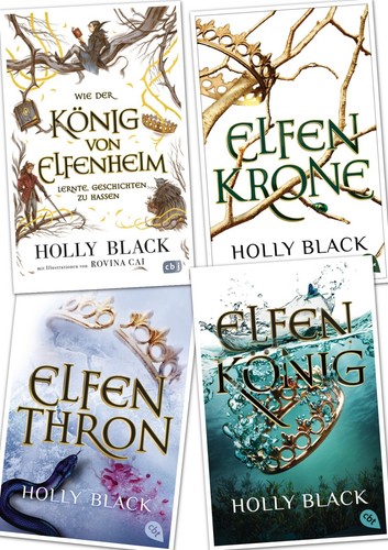 Holly black elfenkrone - black,
